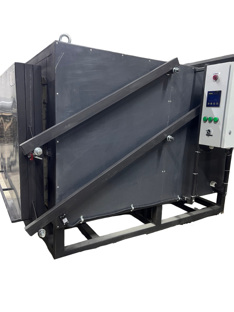 Муфельная электропечь для обжига керамики с пятисторонним нагревом ЭП-К540/1250