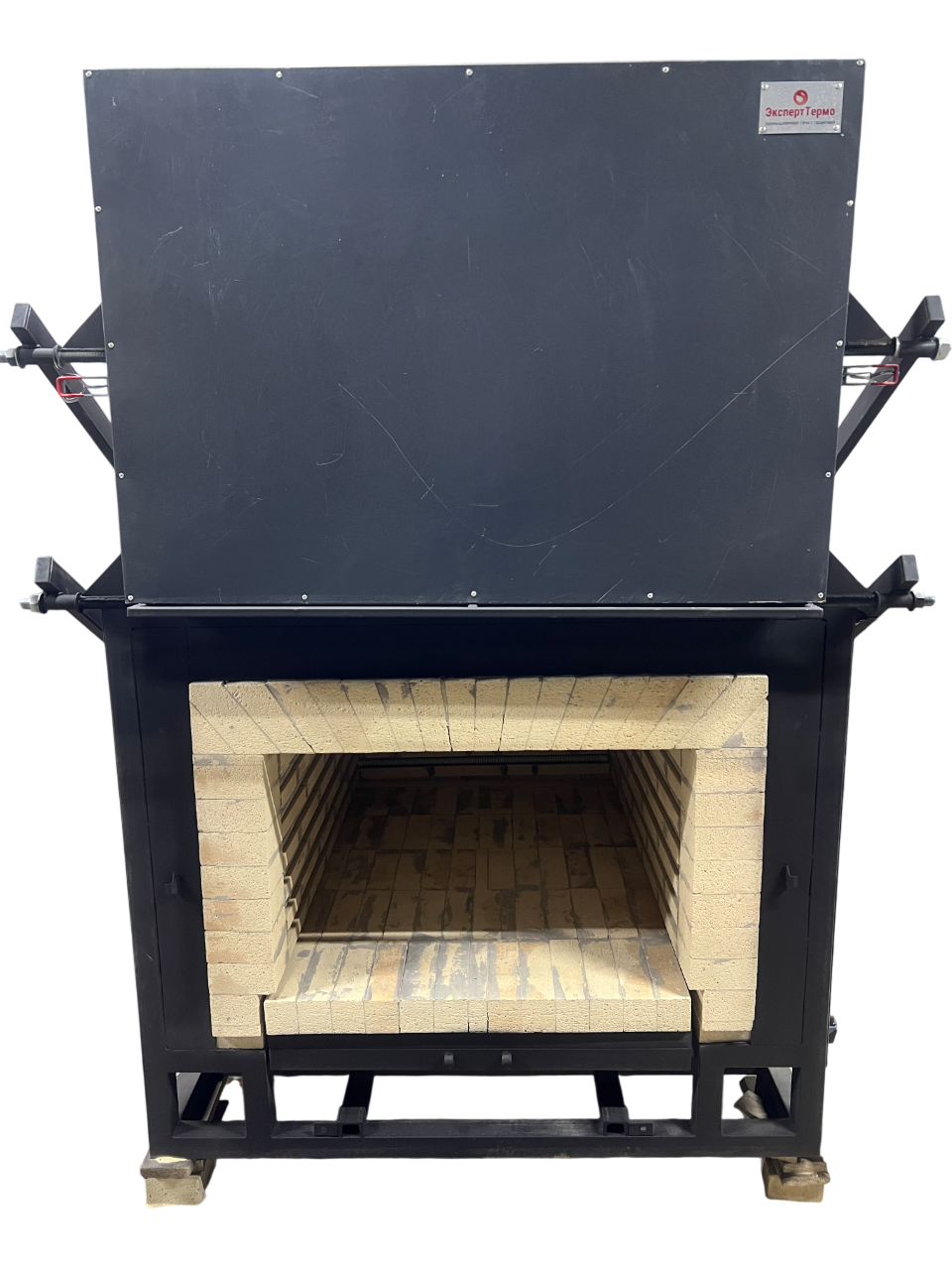 Муфельная электропечь для термообработки металла с выкатным подом ЭП-М500/1250